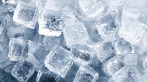Freezer ice cubes showing commercial refrigeration support from hvac services reno businesses can trust